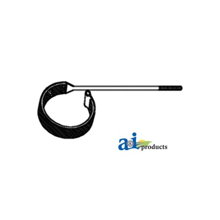 A & I Products Brake Band w/ Lining 8" x20" x2" A-51582DBX
